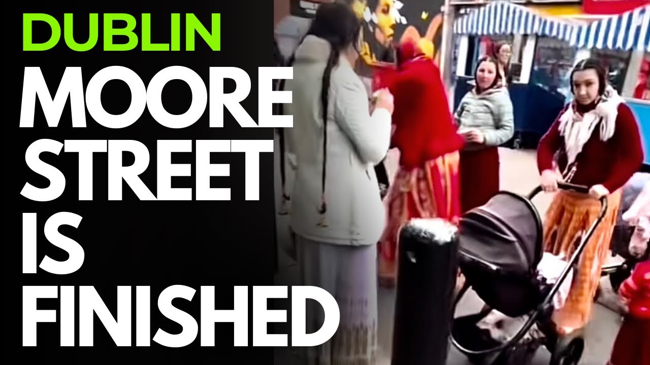 DUBLIN - Moore Street is now a den of pickpockets and criminals