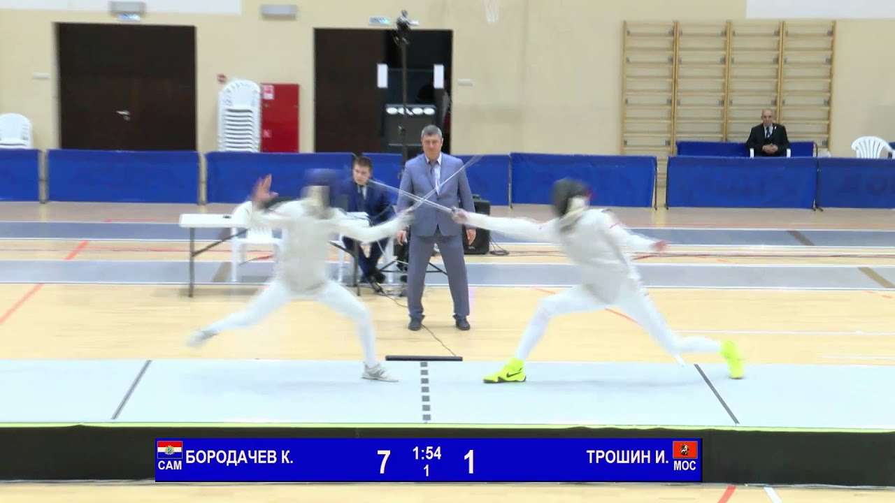 1/2 финала БОРОДАЧЁВ К. - ТРОШИН И. 27 ЯНВАРЯ 2016