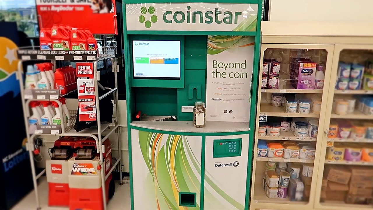 Taking $500 of Coins to a Coinstar (No Fees With Coinstar)