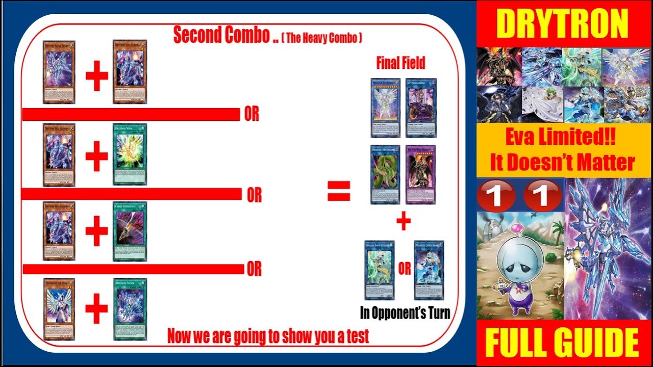 Yugioh Drytron Deck Combos Full Guide .. Everything You Need To Know