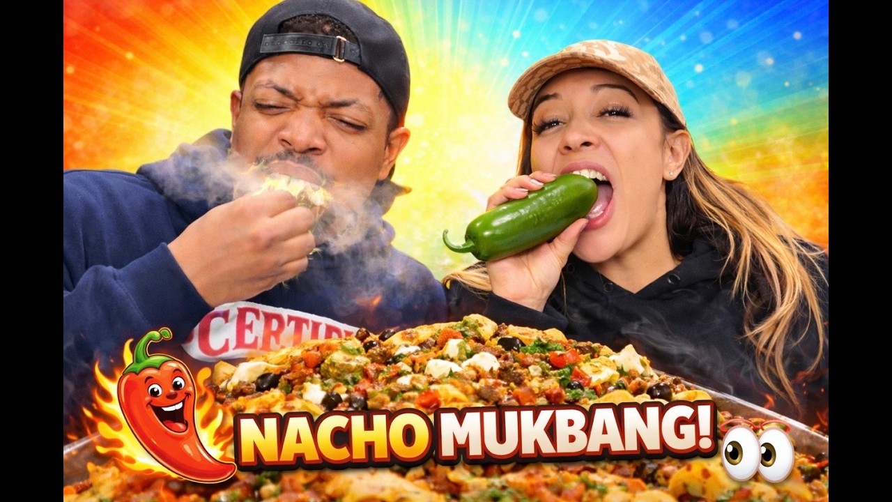EXTREME FAMILY NACHO MUKBANG CHAOS 🤯Authentic Chips & Steak vs. Turkey Challenge!| Famous Grooms Fam