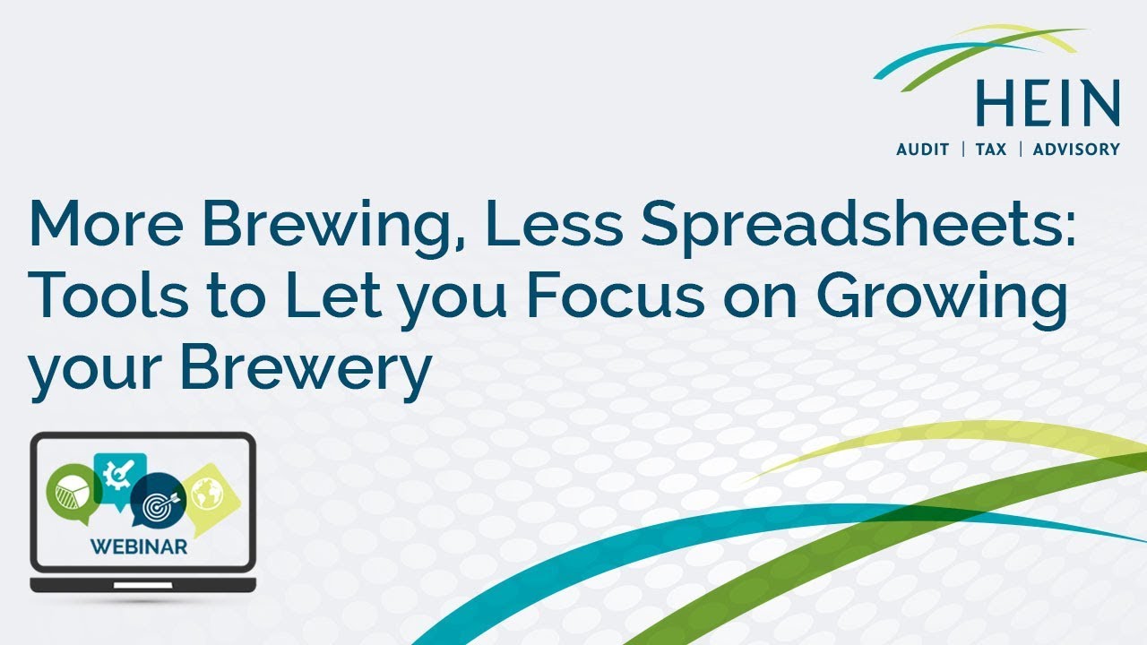 More Brewing, Less Spreadsheets