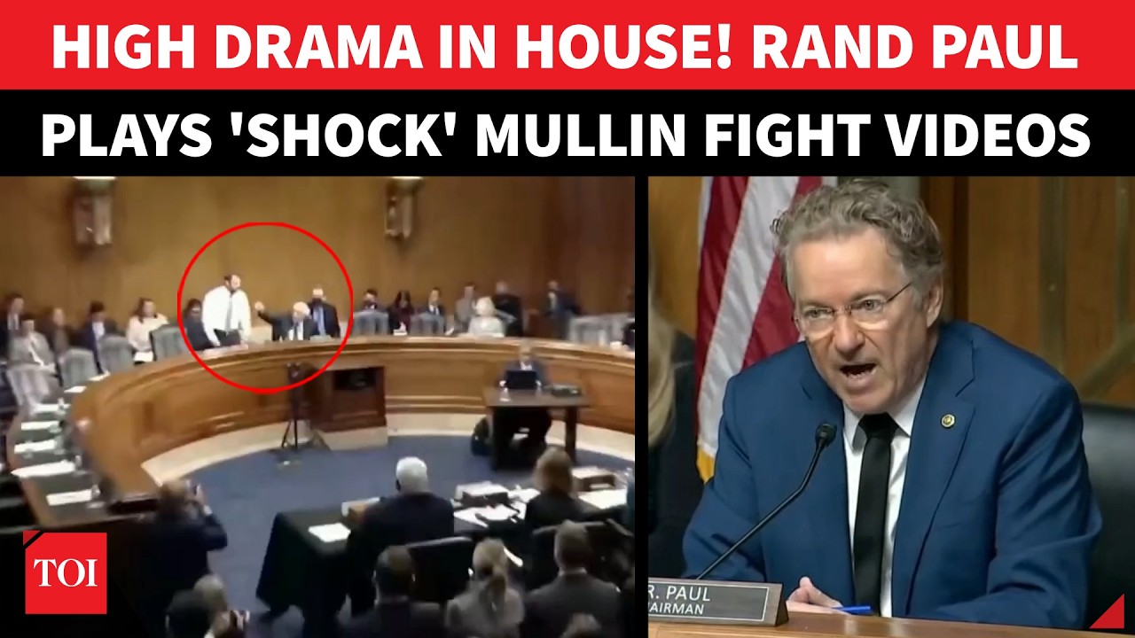 'You Have Anger Issues...': Rand Paul Squares Off With Mullin In DHS Nomination Clash I Watch