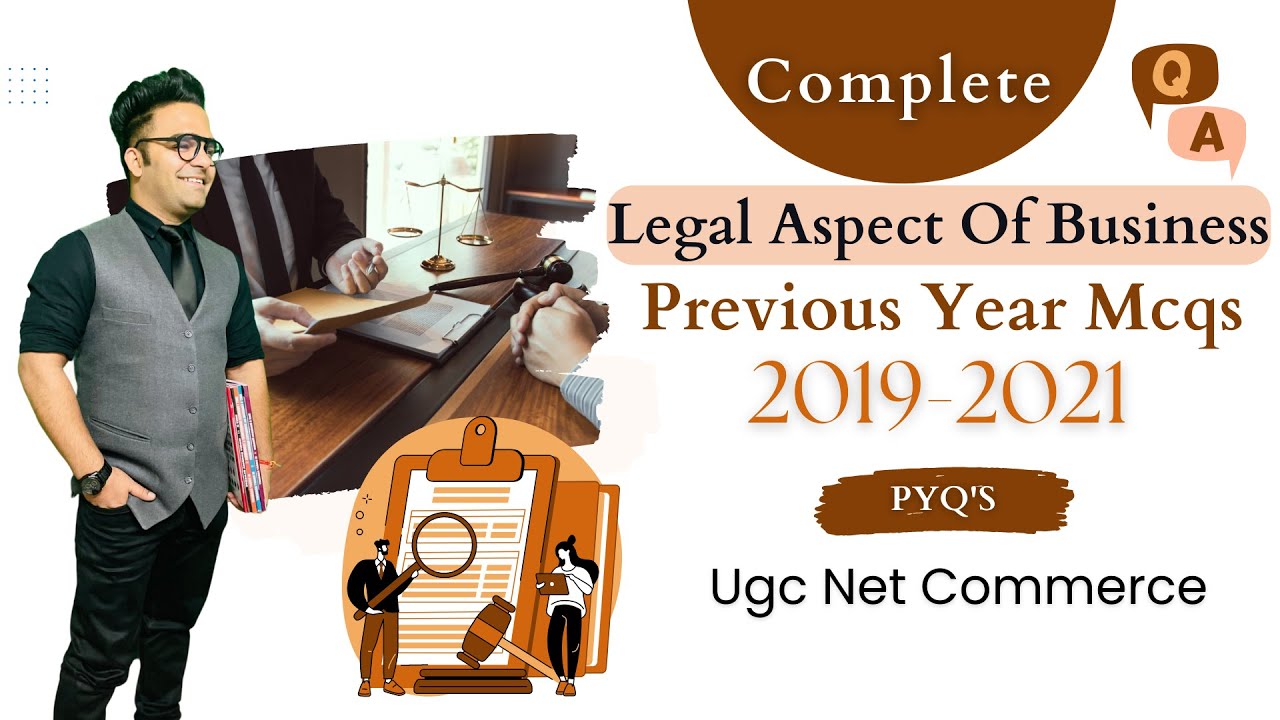 Complete Legal Aspects Previous Paper || Legal Aspects Of Business || Paper 2 Commerce Ugc Net