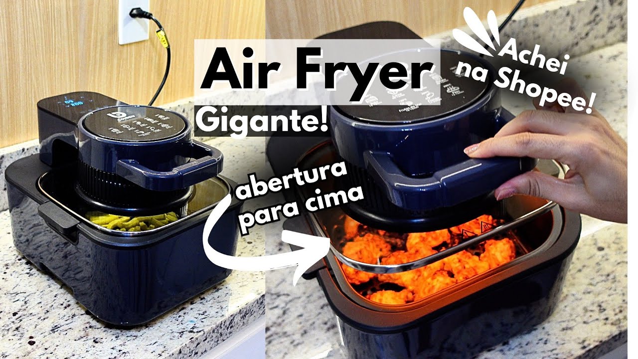 COMPREI UMA AIR FRYER NA SHOPEE