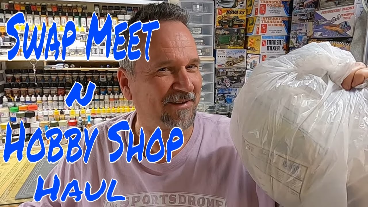 Model Car Swap Meet & Hobby Shop Haul