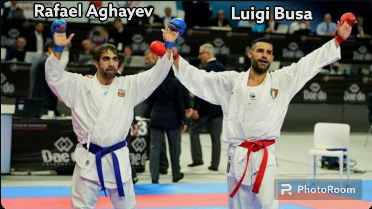 Rafael Aghayev ( Azerbaijan )  Vs Luigi Busa ( Italy ) | European Karate Championship