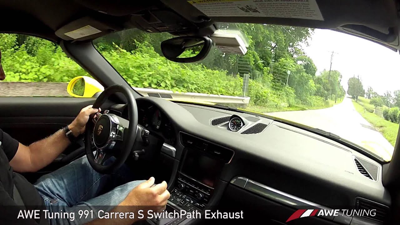 AWE Tuning Porsche 991 SwitchPath Exhaust