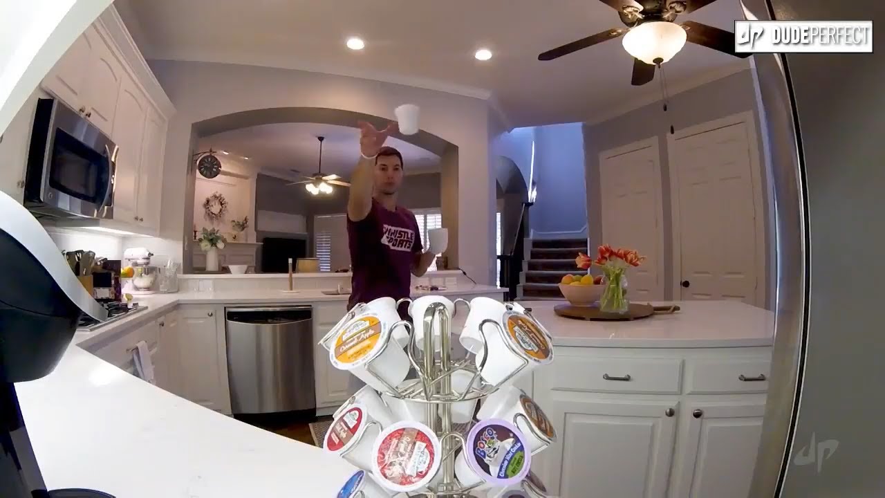 Dude Perfect Trick Shots From Cory Cotton - Dude Perfect 4U