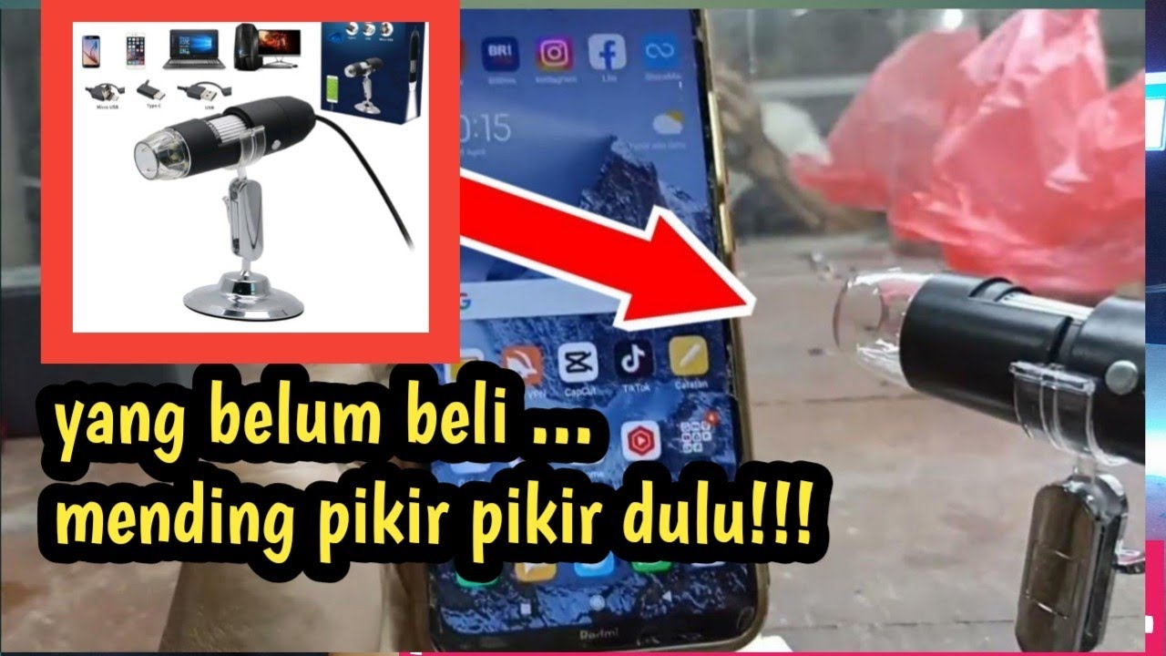 NyeseL!!!!....... Beli alat kaya GINIan..... (mikroskop usb digital)