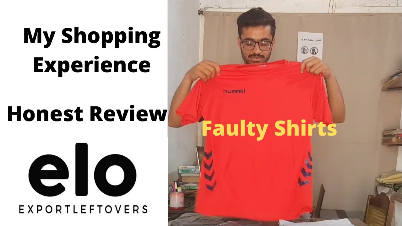 My Shopping Experience with ELO| Honest Review of Minor fault Shirts|