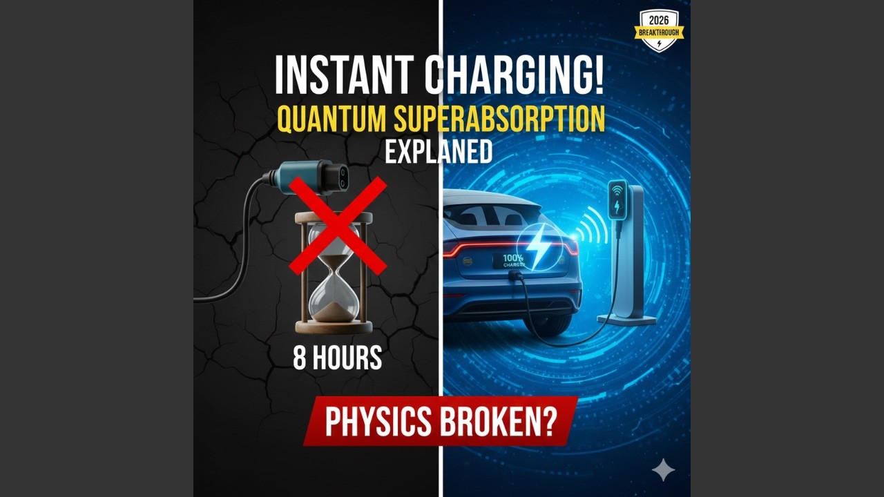 Зарядка закончилась? Этот аккумулятор заряжается мгновенно (Quantum Revolution).