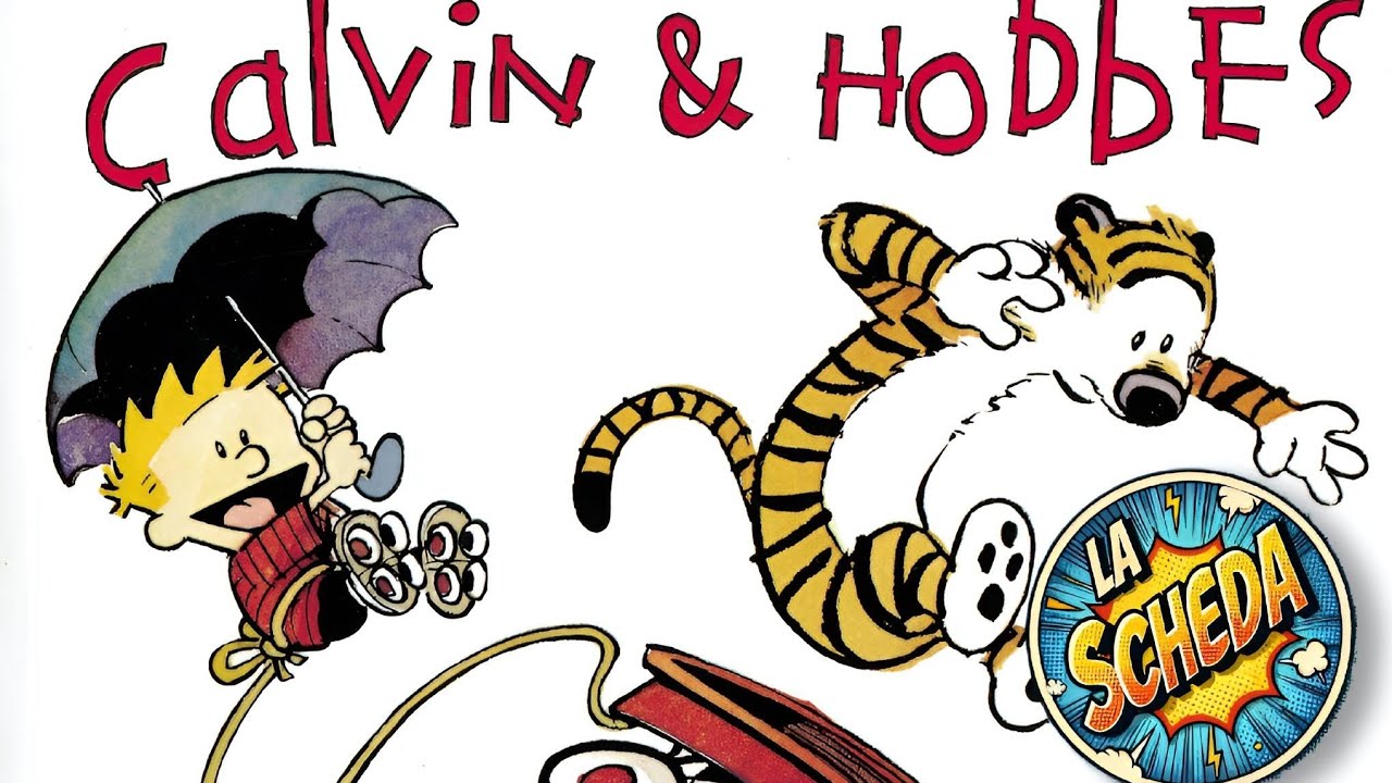 CALVIN E HOBBES 🧒💭🐯  Il bambino e la tigre che ci insegnano a sognare
