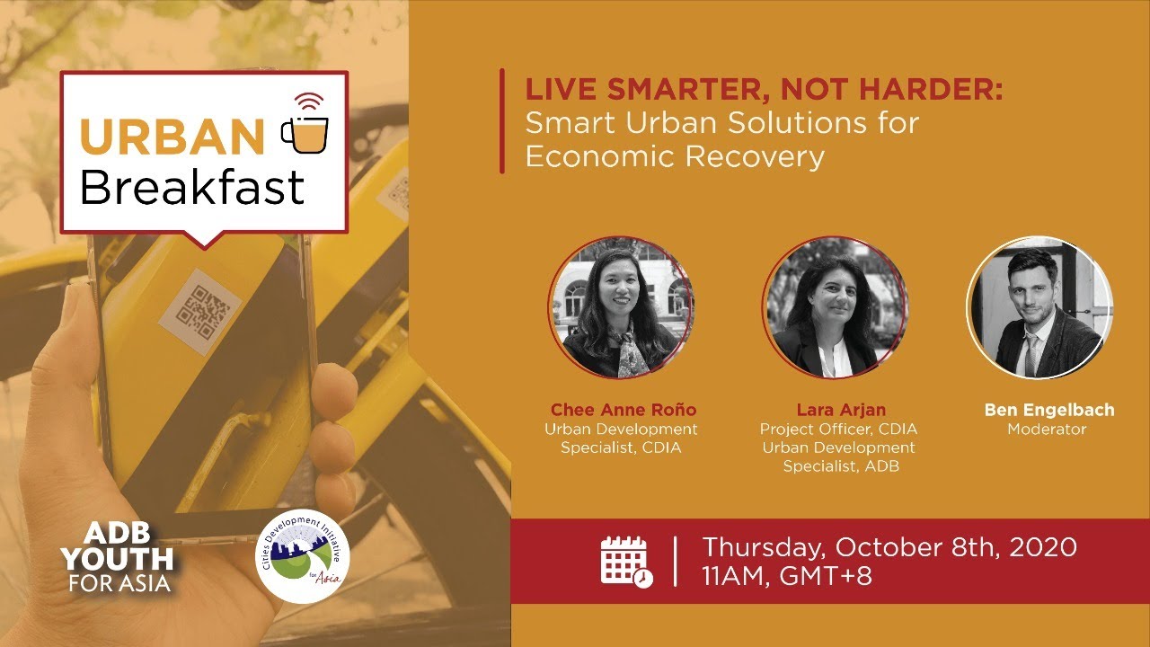 Urban Breakfast 01: Live Smarter, Not Harder - Smart Urban Solutions for Economic Recovery