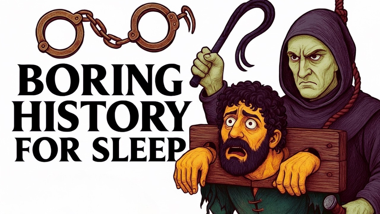 Why Being a Criminal in Medieval England Was a Death Sentence | Boring History For Sleep