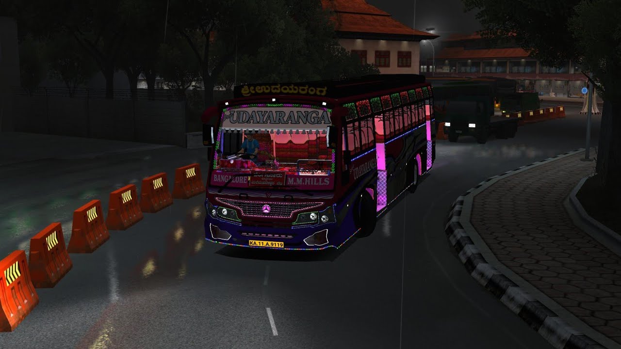 Udayaranga | Bangalore - MM Hills |Mass Entry Udayaranga #bussimulatorindonesia #maleo #bussidmaleo