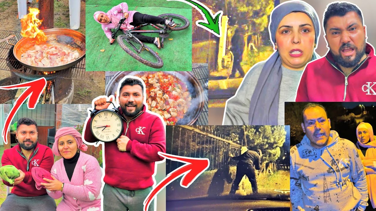 خفنا كتير شخص غريب فات ع بيتنا🙀// قناة عبدو وخملين اتخالف😭//احترقت الطبخ🔥 