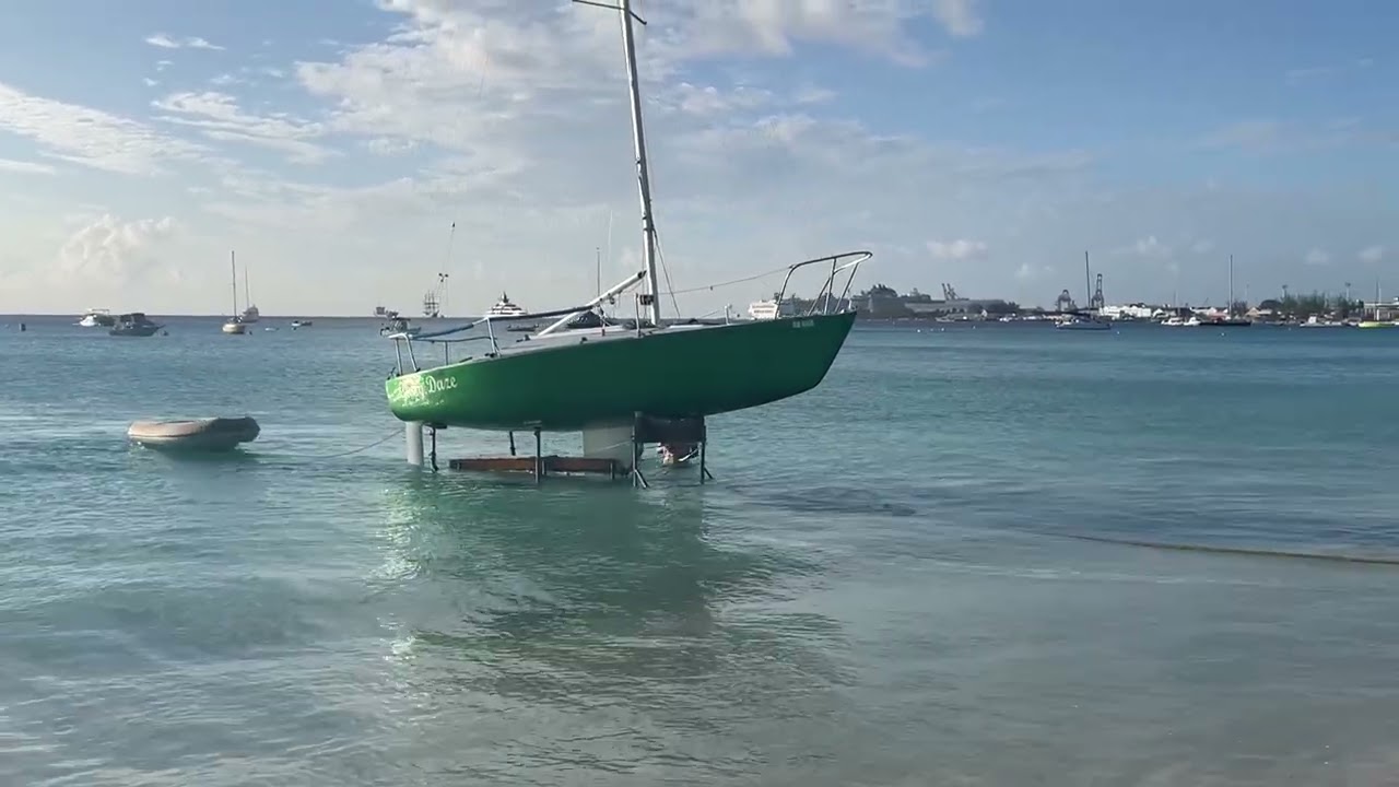 Sailing yacht recovery Barbados 