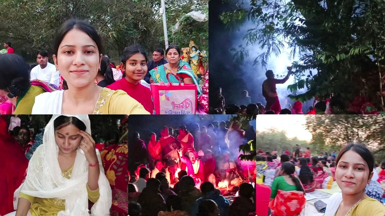 কালী পুজোকে কেন্দ্র করে Picnic // গ্রামের সবাই মিলে একসাথে খাওয়াদাওয়া // গ্রামের কালী পূজা 🙏🏻🙏🏻 