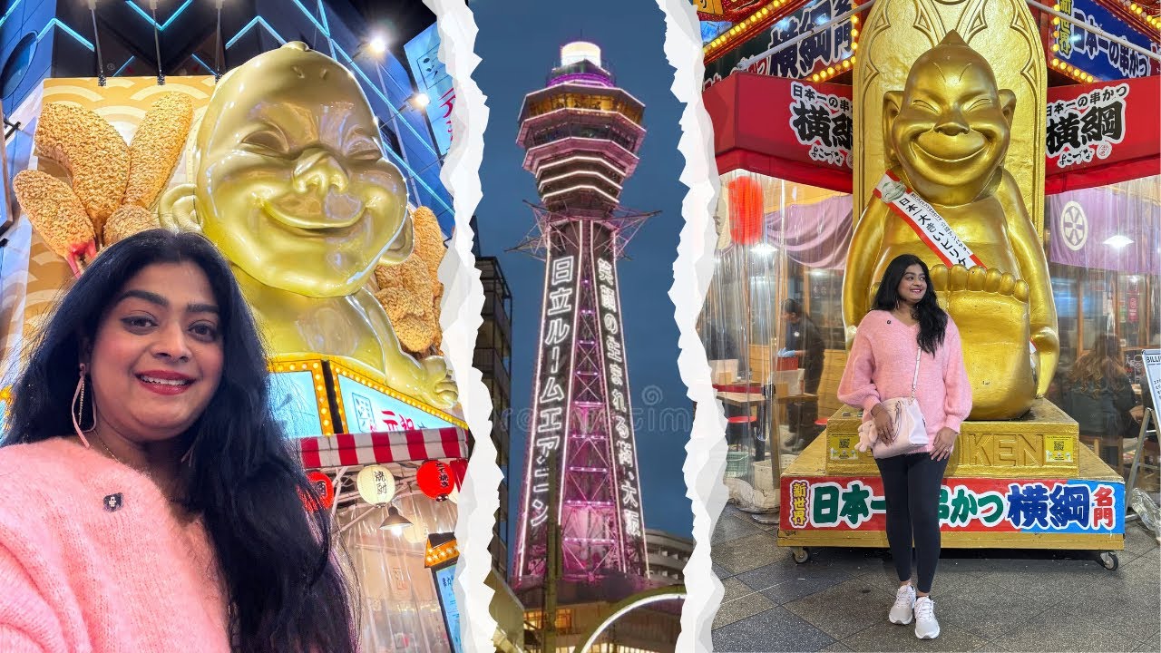 I Tried Shinsekai Street Food | Lucky Billiken Story | Osaka’s Craziest Night Market Vlog | Part 2 |