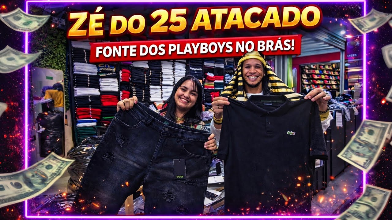 A MELHOR DO BR&Aacute;S! POLO CHINESA, ROUPAS DE PLAYBOY COM PRE&Ccedil;O PRA REVENDA NO ATACADO