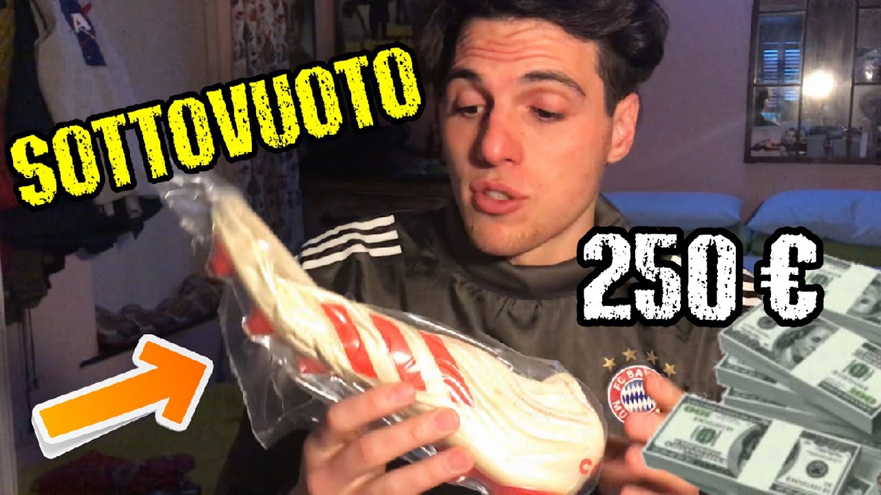 HO MESSO LE MIE ADIDAS COPA DA 250 EURO NEL SOTTOVUOTO!