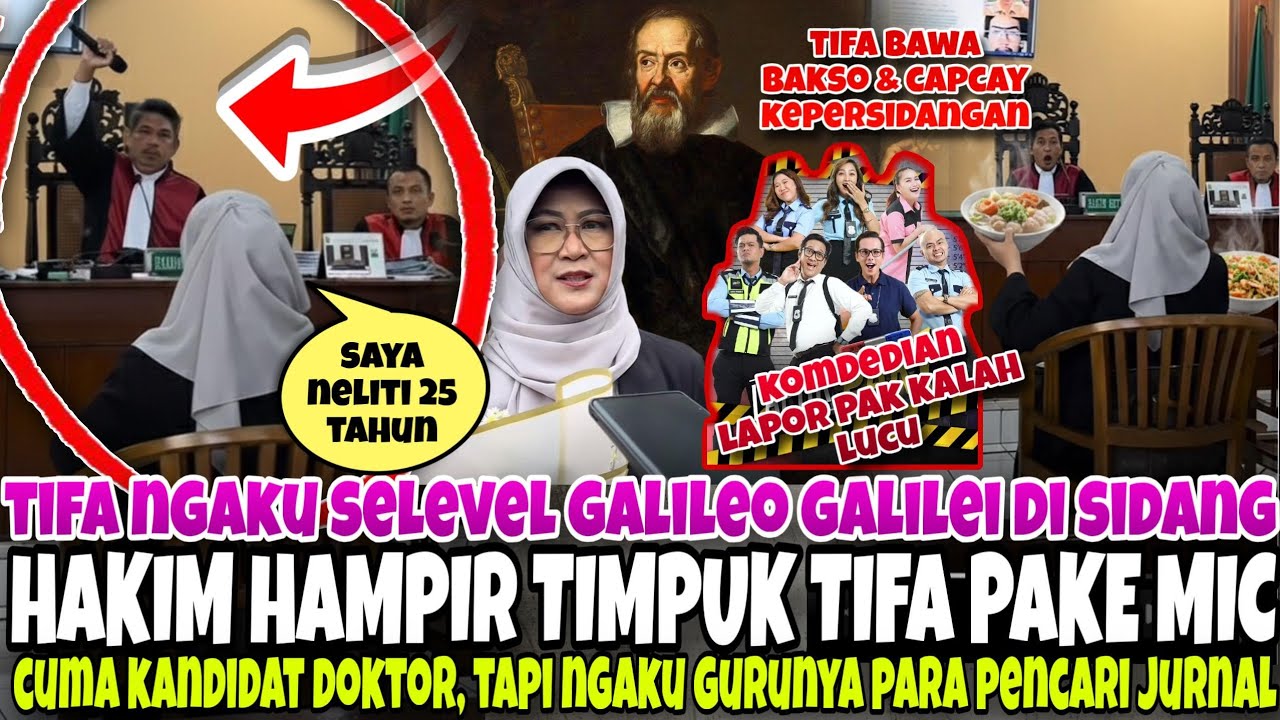 NGAKAK GULING-GULING.. NGAKU MAHAGURU & SELEVEL SOCRATES - TIFA BAWA BAKSO, HAKIM LEMPAR PAKE MIC
