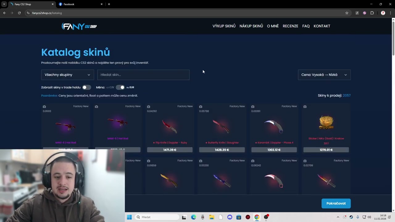 W update - CS2 Skiny - Nejověřenější český reseller