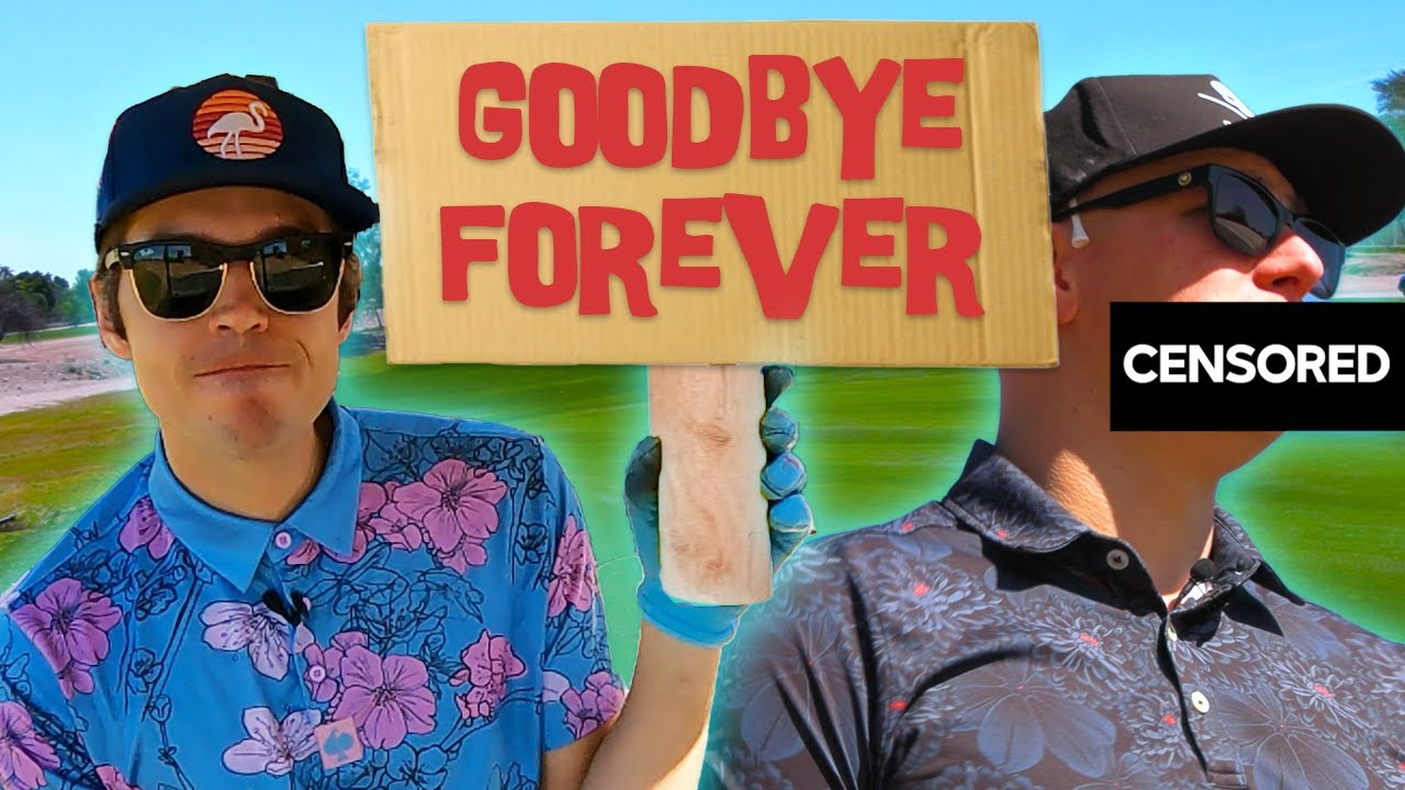 GOLFING ON THE DAY OUR TV SHOW GOT CANCELLED
