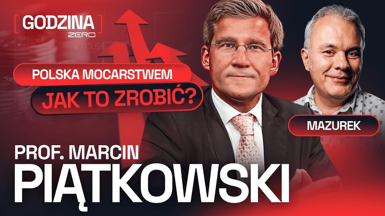 GODZINA ZERO #60: ROBERT MAZUREK I MARCIN PIĄTKOWSKI - EKONOMIA, GOSPODARKA, RYWALIZACJA MOCARSTW