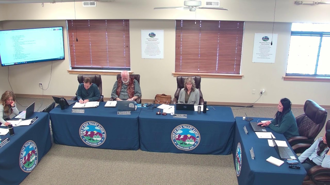 Town Council Work Session  Meeting 1/13/2026