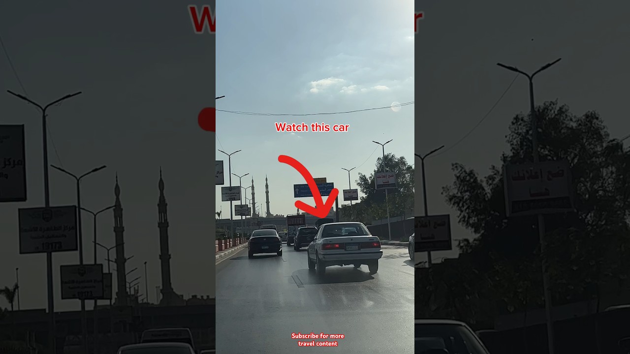 DRIVING IN EGYPT 😱 