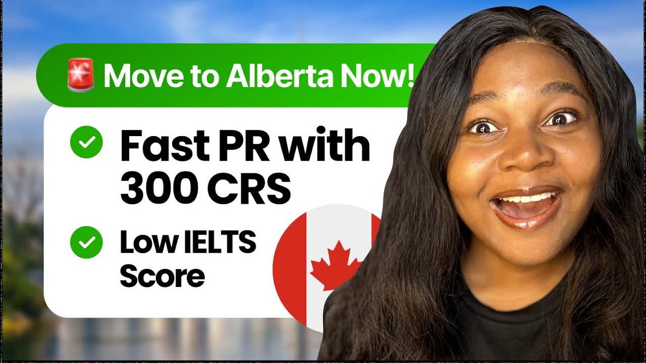 Unlock your future: Migrate to Alberta, Canada with a low CRS score 🇨🇦