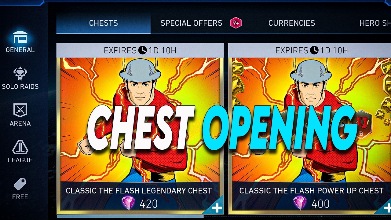 I finally unlocked CLASSIC FLASH | Chest opening