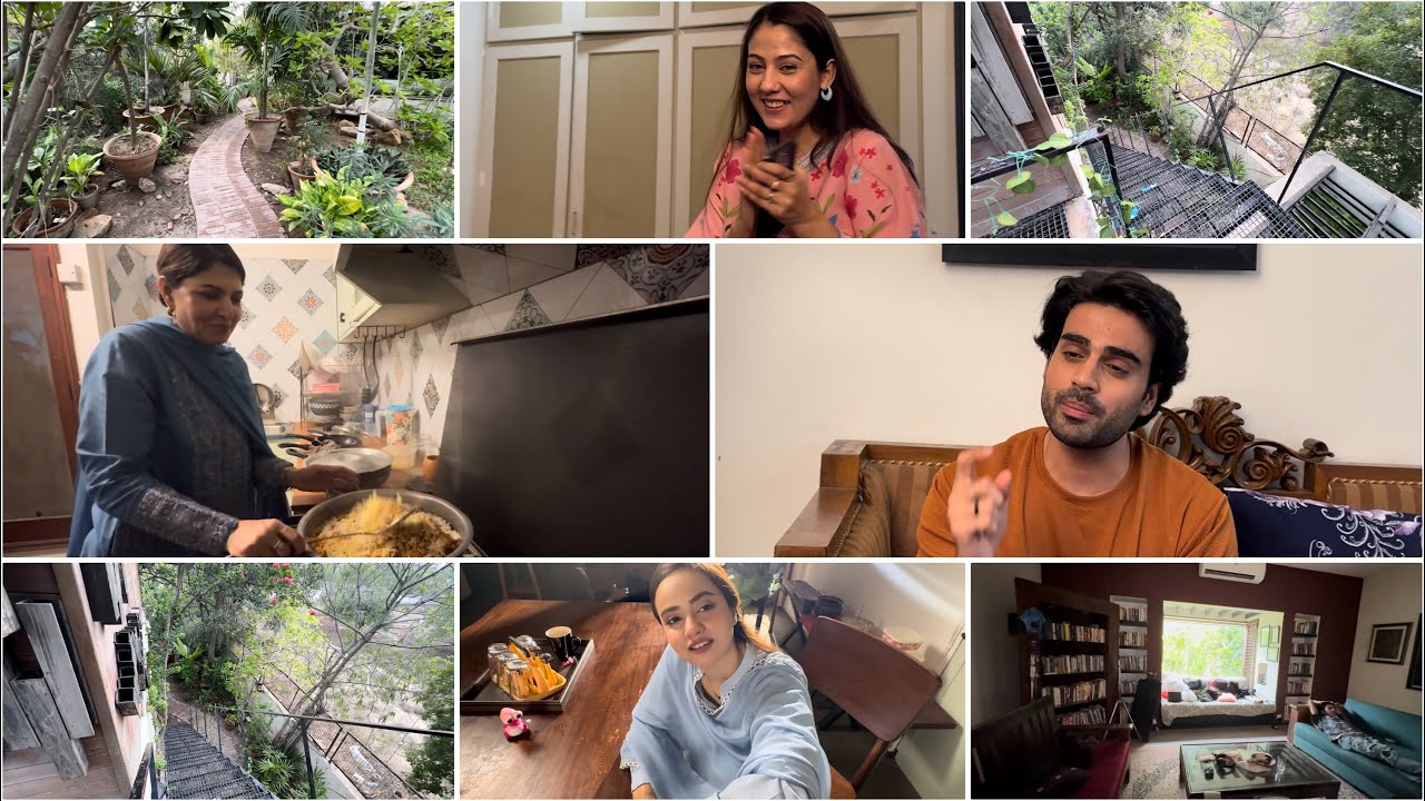 DRAMA SERIAL “PARWARISH” HOUSE TOUR || MADE BIRYANI ON SHOOT ||.