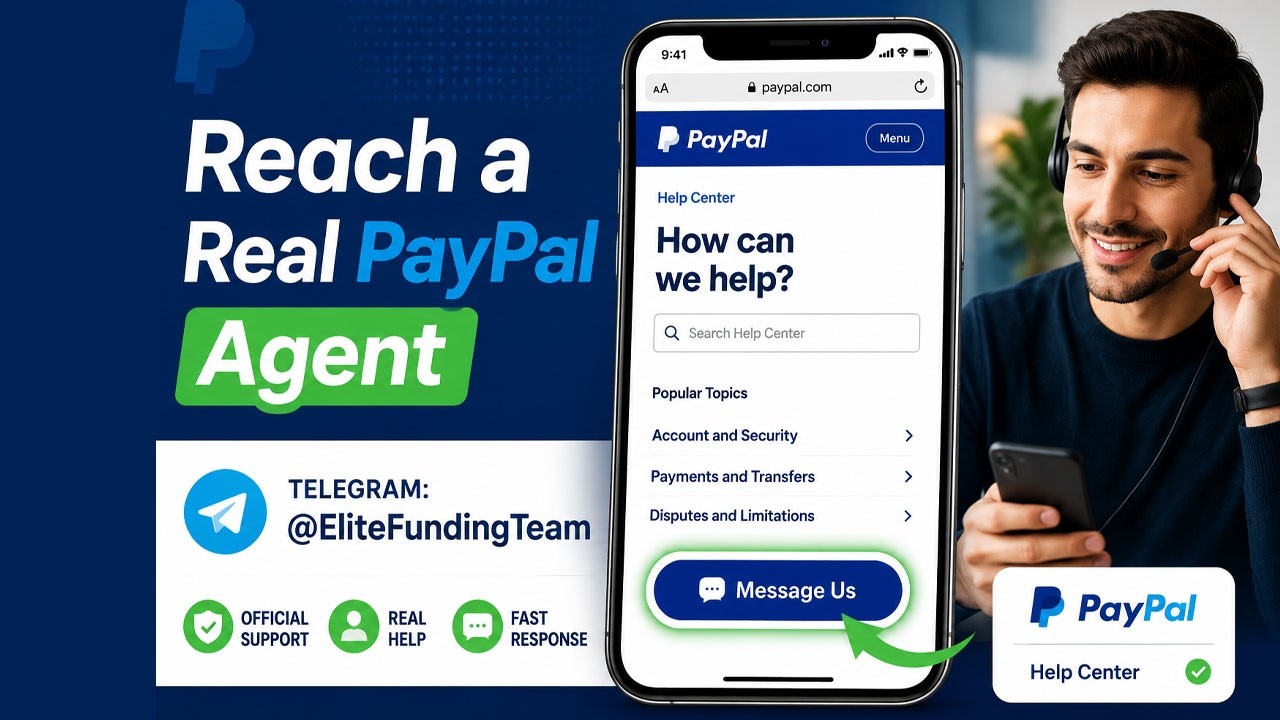 How do I contact PayPal customer service directly (real human)?