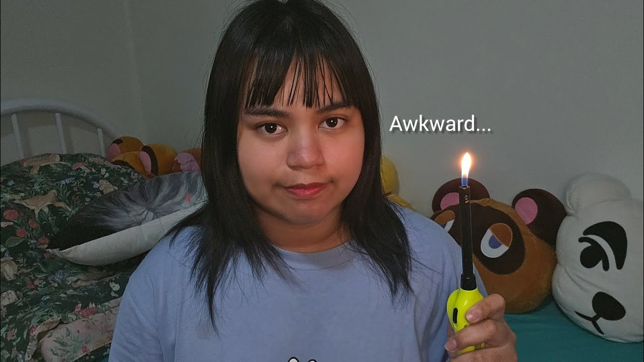You did a sleep over with the awkward weird neighbour next-door [ASMR]
