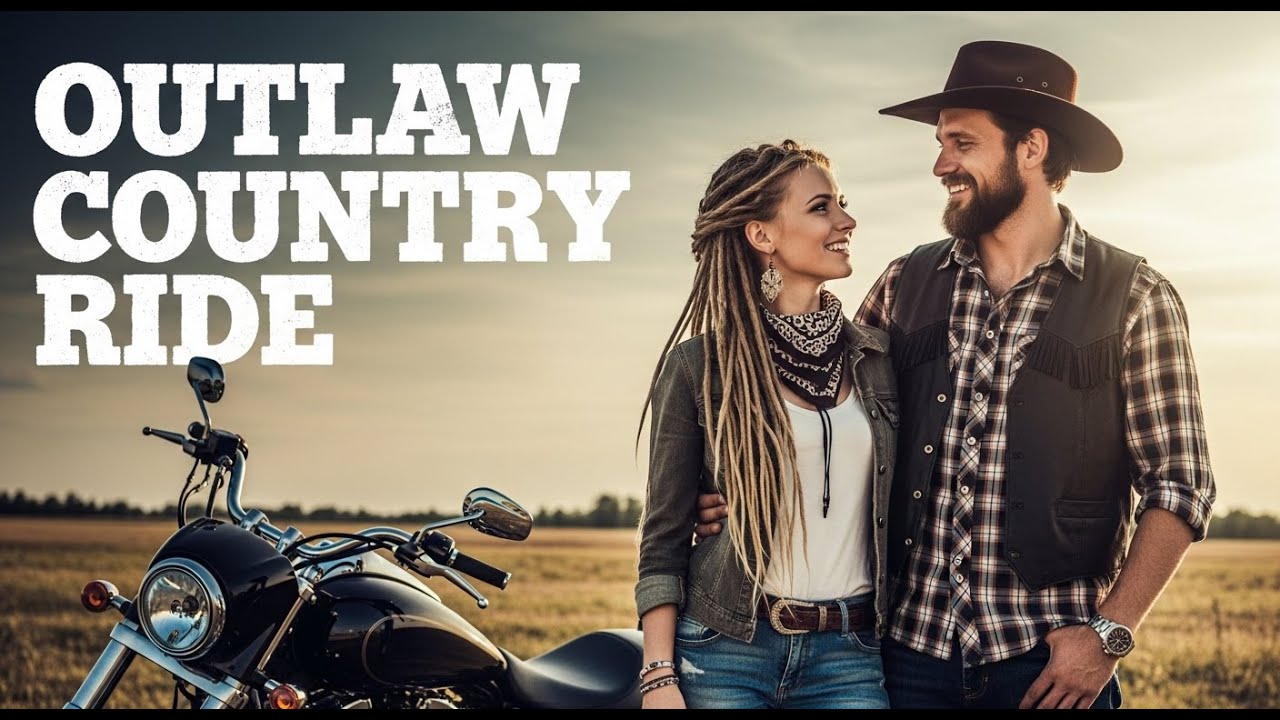 Outlaw Country Ride 🎶 Country Love Across the Fields