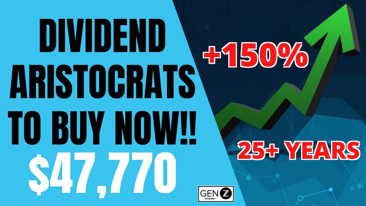 Best Dividend Aristocrats To BUY NOW!! Dividend Stocks To BUY & HOLD Forever