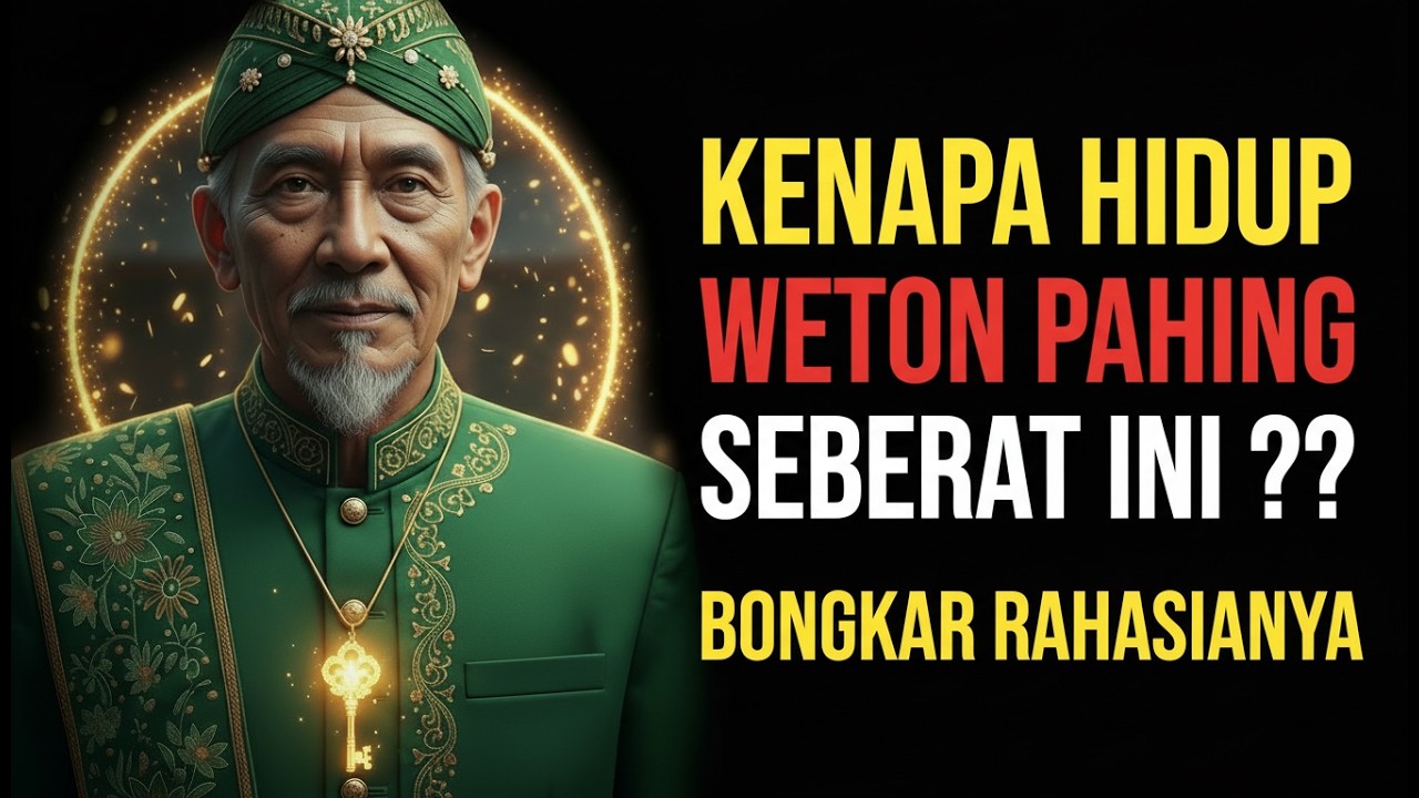 WETON PAHING Kenapa Hidup Panjenengan Selalu Ditekan & Seberat Ini? Ternyata Rencana Gila Semesta!
