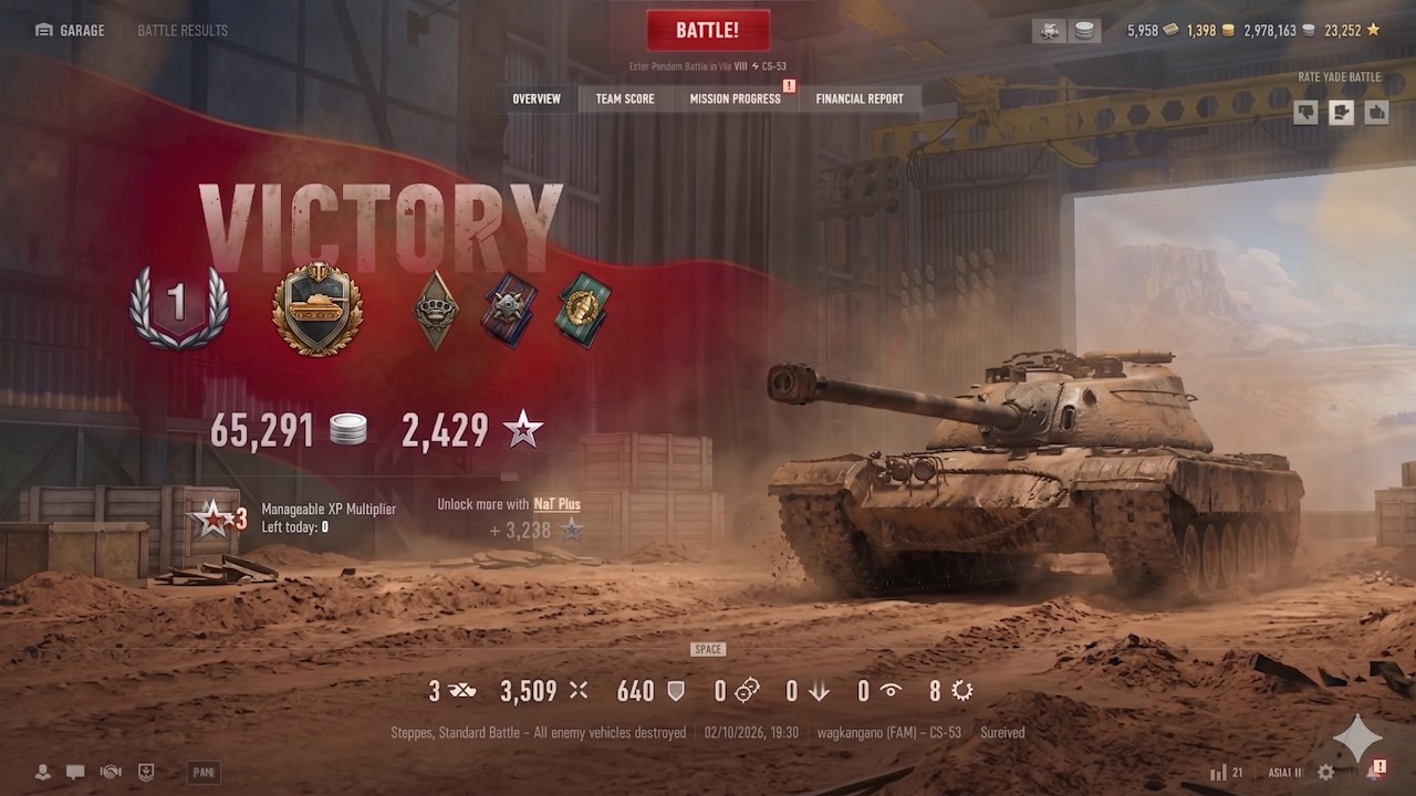 CS-53 • 3.5K DMG • Full Gameplay