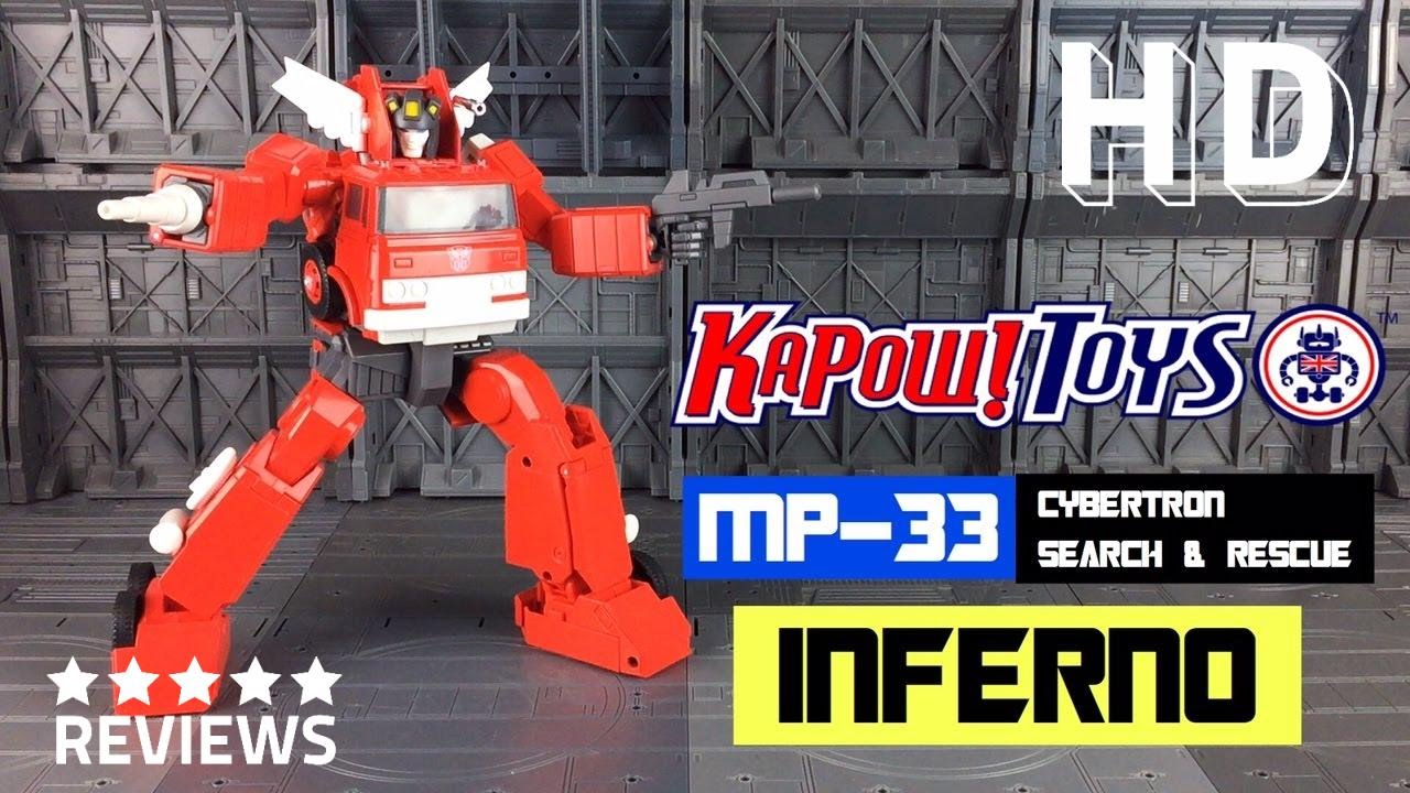 TakaraTomy Mp-33 Transformers Masterpiece Inferno review