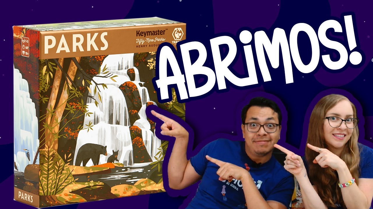 🌲 PARKS juego de mesa en ESPAÑOL - UNBOXING - ¡Qué componentes!