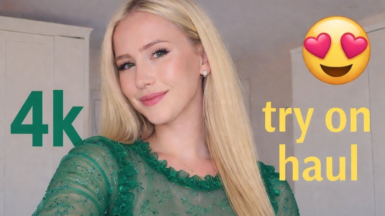  Micro Bikini Try -On Haul Transparent |Transparent Lingerie & See-through style #31