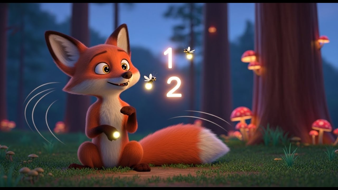 Der Fuchs, der Gl&uuml;hw&uuml;rmchen z&auml;hlte | Beste Kinderlieder und Lernlieder