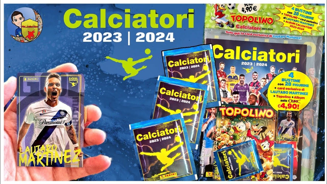 NEW! NEW! NEW! || SCOPRIAMO LA NUOVA COLLEZIONE CALCIATORI DI @PaniniItalia 2023-2024 🇮🇹