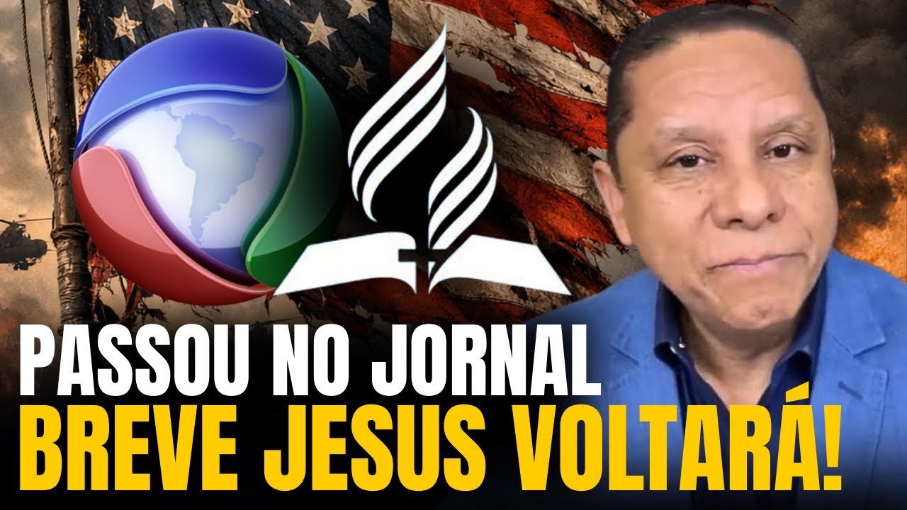 JORNAL ANUNCIA O FIM DOS TEMPOS E LUÍS GONÇALVES APRESENTA OS EVENTOS FINAIS 
