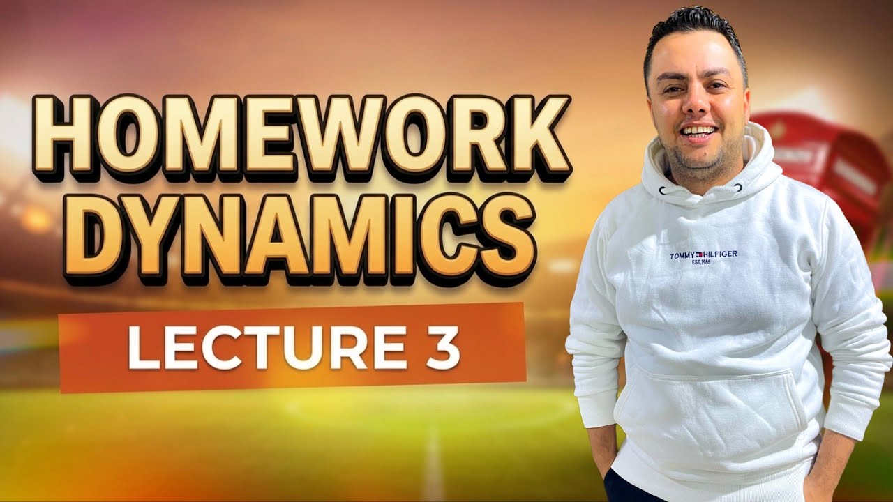3rd SEC | Homework lecture 3 Dynamics  (Motion of bodies of variable mass and acceleration )