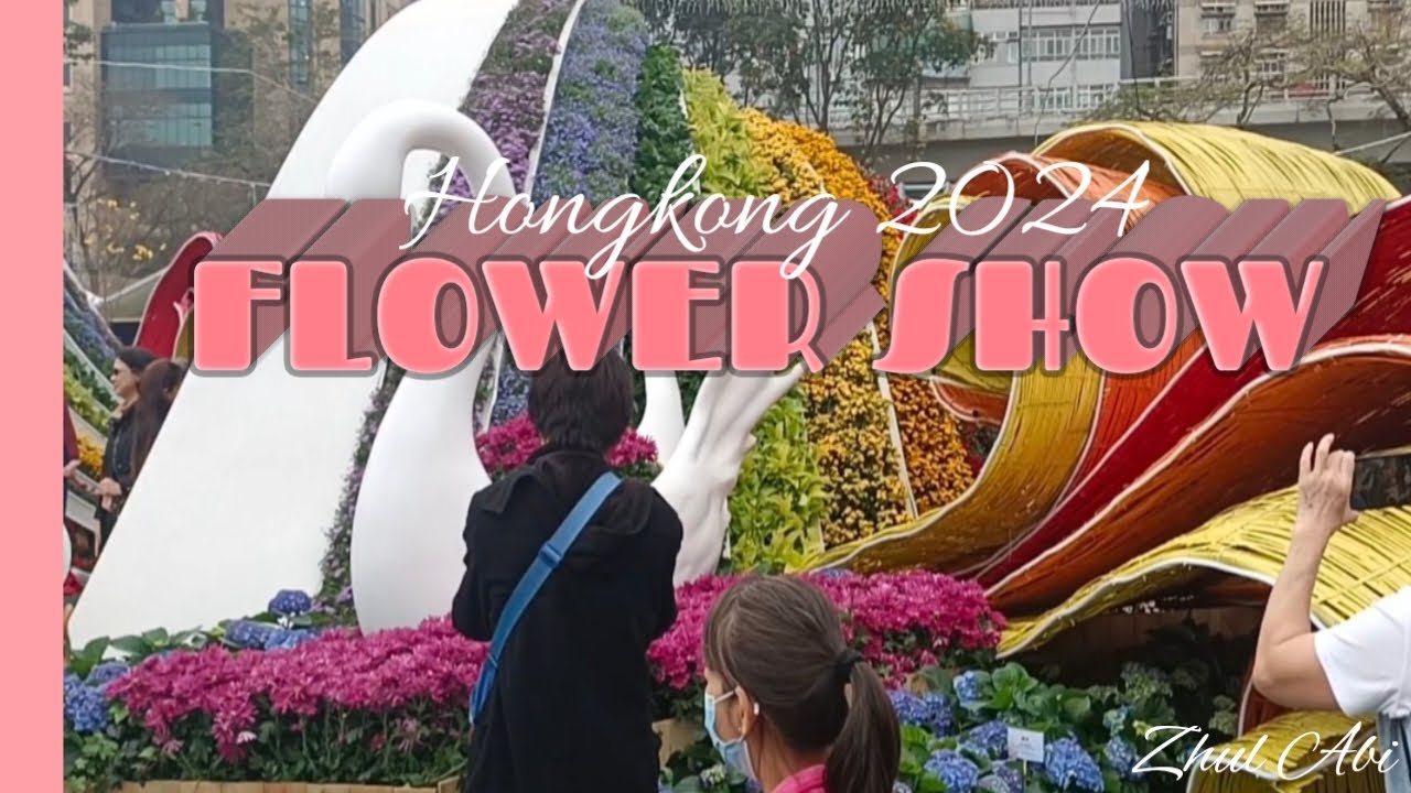 The Flower Show 2024 in CausewayBay Hongkong #flowerfestival #flowershow #viralvideo #trendingvideo