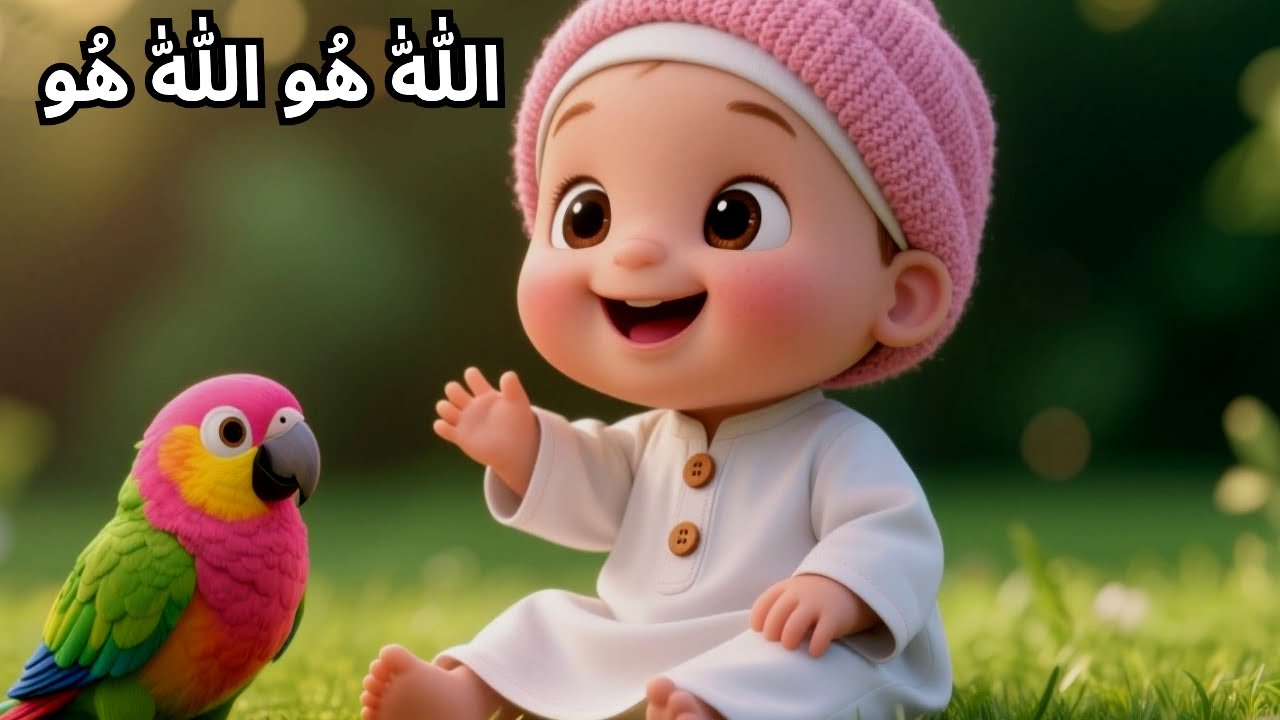 Islamic Poem, Peaceful Islamic Lullaby for Sleep,Baby Zikr, Bedtime Nasheed, Allah Hoo Allah Hoo 147